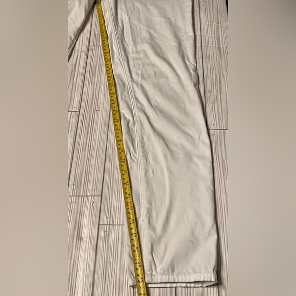 AG Adriana Goldschmidt Womens 29R Mid Rise Skinny White Jeans - Picture 5 of 7